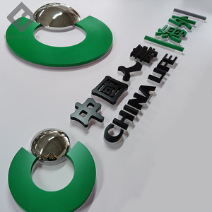 Canal rétro-éclairé 3d en acier inoxydable, fait sur mesure, avec Led, Logo d'affaires <span class=keywords><strong>de</strong></span> société - Product Image 5