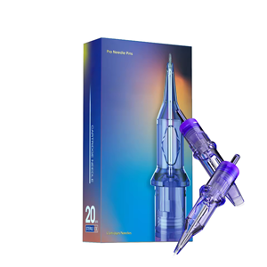 <span class=keywords><strong>Agujas</strong></span> <span class=keywords><strong>de</strong></span> Tatuaje Microblading Desechables, Cartucho RL RS RM M, Caja <span class=keywords><strong>de</strong></span> 20 para Maquillaje Permanente, Novedad - Product Image 2