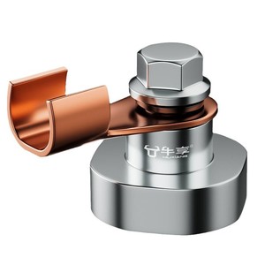 Nuxiang Welding Magnetic Ground <b>Clamp</b> 500A Spring Loaded Lever Alloy Steel For Grounding - Product Image 5