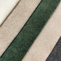 Tissu d'ameublement en chenille pour canapé de luxe du Moyen-Orient avec prix d'usine fabriqué en Chine personnalisé trame unie durable imprimée