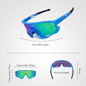 MTB Cycling <strong>Sunglasses</strong> Custom OTG UV400 Anti Slip Outdoor <strong>Polarized</strong> <strong>Sports</strong> <strong>Sunglasses</strong> - Product Image 4