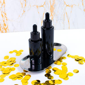 Frascos de Vidrio con Gotero para Aceites Esenciales, 5ml 10ml 15ml 20ml 30ml 50ml 100ml, Vacíos, Negro Mate, para Cuidado de la Piel, Esencia, Aceite Capilar - Product Image 3