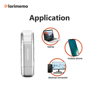 Flashdisk SSD 256GB Baru dan Tahan Lama dengan Antarmuka USB-A Tipe-C, Kecepatan Baca 1000MB/s, Garansi 3 Tahun untuk Cadangan Dokumen Rumah dan Kantor