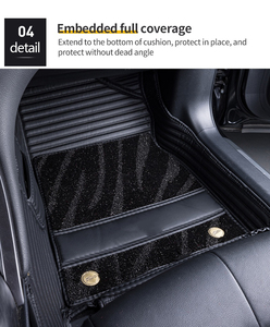 Alfombrilla de Coche de Cuero 7D de Cobertura Completa de Alta Gama, Antideslizante, Fácil de Limpiar, para el Interior del Coche DODGE CHARGER - Product Image 5