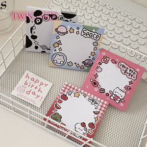 Original lindo Doodle cachorro Instagram estilo Bloc de notas de dibujos animados palabra <span class=keywords><strong>Pad</strong></span> 1797 - Product Image 4