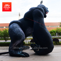 Personnaliser le modèle de dessin animé gonflable publicitaire géant Big Gorilla Gonflables personnalisés