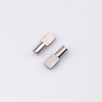 Support de fixation en acier nickelé pour étagère, armoire, pignon à vis, accessoires de meubles certifiés ISO9001 ROHS GDTYF