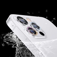 Somostel Kamera Lens Koruyucuları Mika Cam Kamera Lens Koruyucuları Cep Telefonu Kamerası Temperli Cam iPhone için