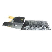 Boîtes à café de 2L, 3L, 128 onces de qualité alimentaire en sachets, sachets d'emballage composite, boîtes à café liquide à emporter