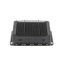 OEM ODM Celeron J6412 tanpa kipas PC saluran tunggal jadi DIMM DDR4 tertanam PC industri dengan SATA3.0 mSATA