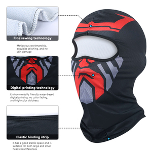 Fabulosa pasamontañas con estampado Be Xtreme Samurai Mecha, transpirable, con protección UV, máscara facial completa <span class=keywords><strong>para</strong></span> motociclistas - Product Image 5