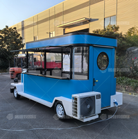 Camion de restauration mobile certifié CE DOT, hamburgers, shawarma, barbecue, pizza, glaces, snacks, chips, remorque