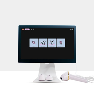 Détecteur de cuir chevelu LCD 15.6 pouces analyseur de peau de cheveux <span class=keywords><strong>Microscope</strong></span> follicule pileux 50/100/200X caméra Scanner - Product Image 2