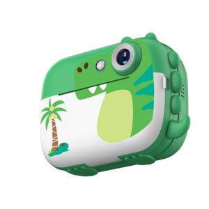 Appareil <span class=keywords><strong>photo</strong></span> instantané pour enfants avec écran LCD de 2,4 pouces, capteur CMOS, lecteur MP3, impression thermique, 3 rouleaux de papier thermique, cordon et divers filtres amusants - Product Image 4