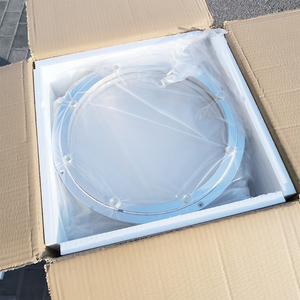 Cuscinetti Girevoli Lazy Susan in Alluminio con Capacità di Carico 140KG, Foro 295mm, Diametro Esterno 356mm, 8 Piedini, Vernice Ecologica - Product Image 6