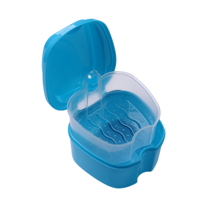 กล่องเก็บรีเทนเนอร์จัดฟัน ฟันปลอม พร้อมที่กรองและถ้วยใส่ฟันปลอม - Product Image 2