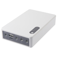 QIXIN MINI DC UPS 20000mah 12V 2A Onduleur à onde sinusoïdale pure pour la maison, compatible routeur WiFi, caméra CCTV, modem