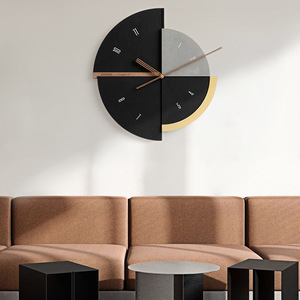 Nordic Style <b>Wall</b> <b>Clock</b> Round Quartz <b>Silent</b> Battery Powered Living Room Modern Minimalist Decor Art - Product Image 3