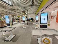 Máquina de Autopago Todo en Uno para Supermercados, Centros Comerciales y Tiendas de Conveniencia, con Escaneo de Códigos, Impresión de Recibos y Kioscos de Pago