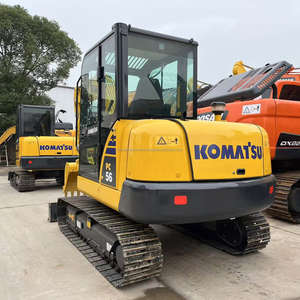 Excavatrice utilisée de bonne performance excavatrice de KOMATSU PC56 petit prix à vendre excavatrice de chenille de 5 tonnes KOMATSU PC56-7 - Product Image 4