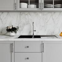 Kenop Bulat Gagang Lemari dari Paduan Seng Abu-abu Mutiara Mewah untuk Kamar Tidur Modern, Lemari Kustom, Pintu & Laci Kabinet