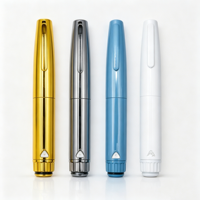 Stylo en plastique réutilisable électroplaqué
