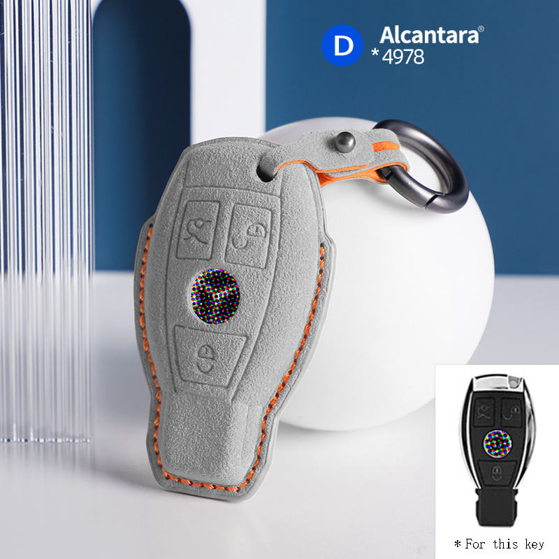 #4978 Gris clair + coutures orange