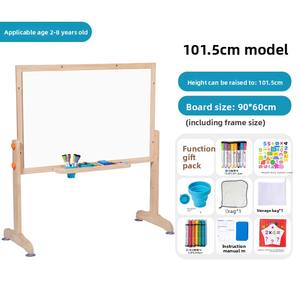Chevalet de dessin et d'écriture double face personnalisé pour enfants, <span class=keywords><strong>grand</strong></span> format, sans poussière, effaçable, en bois massif, pour la maison - Product Image 5