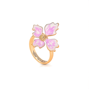 แหวนแฟชั่น สแตนเลสสตีล 316L ชุบทอง PVD ทนทาน เป็นมิตรต่อสิ่งแวดล้อม - Product Image 2