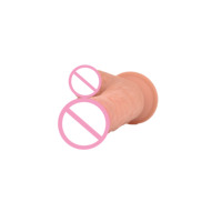 Dildos de Silicona Líquida Originales de Fábrica, Impermeables, Suaves y Realistas, Juguetes Sexuales Retráctiles y Vibradores para Mujeres