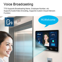 Panel de Control Táctil de 15.6 Pulgadas con Reconocimiento Facial Biométrico Android, Control por Huella Dactilar, Visión Nocturna, USB TTL RS232 RS485 para Servidor