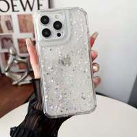 Honatop 2 en 1, étuis pour téléphones portables avec paillettes, antichoc, coques en plastique pour Xiaomi Redmi Note 13 Plus 14 15C 15