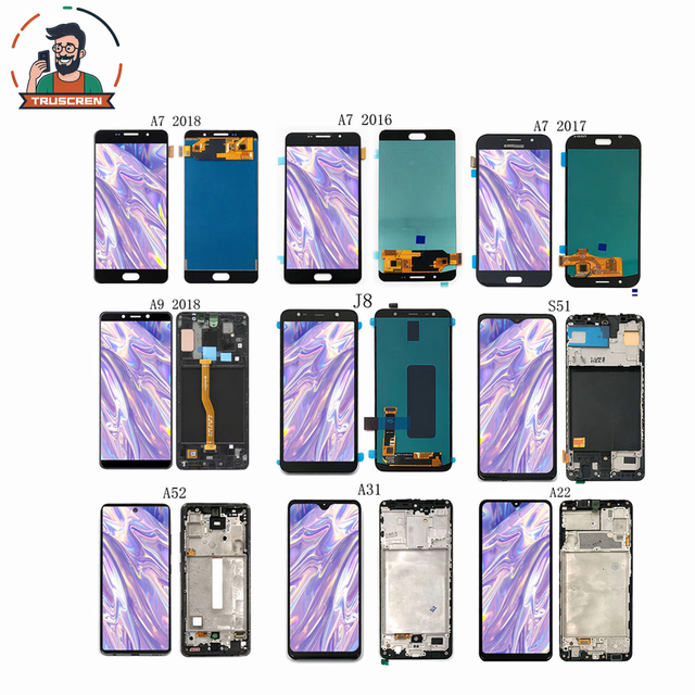 Screen for Samsung Galaxy Lcd Oled for Samsung Galaxy A50S A51 A60 A70 A71 A80 A90 Lcd Screen Display
