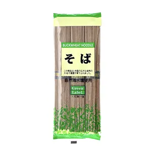 Fabricant de nouilles séchées Soba 300 g de sarrasin de Style japonais, vente en gros pour supermarché