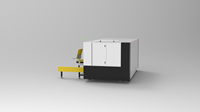 Machine de découpe laser CNC TS-P3015 à plateforme unique, plateforme coulissante grand format, armoire de commande intégrée, régulateur de tension