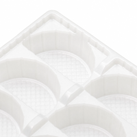 Boîte de rangement pour raviolis sans BPA, plateau compatible congélateur, organisateur de réfrigérateur, empilable et stable, conteneur pour potstickers, emballage de qualité alimentaire
