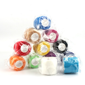 Bandage médical élastique autobloquant avec logo personnalisé Bandage de sport en mousse de coton en PU pour la <span class=keywords><strong>boxe</strong></span> Nouveau ruban de kinésiologie - Product Image 6