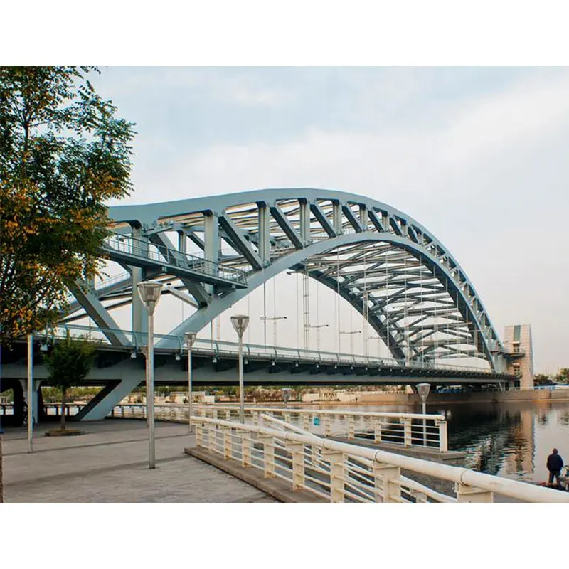 Профессиональный дизайн, быстрый сборный стальной пешеходный мост