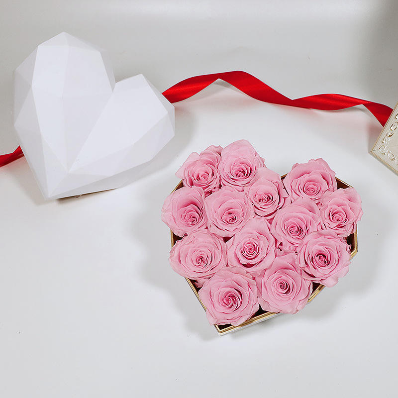 Love flower box-pink (with handbag)