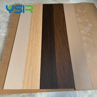 Revêtement mural en MDF, panneaux muraux flexibles en bois rainuré, revêtement décoratif pour plafond, meubles design moderne, panneaux muraux flexibles en tambour