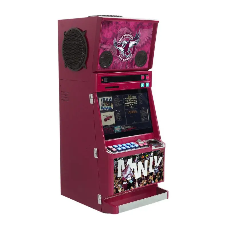 カスタムデザインのレトロAC/DCPOKIEマシンビニールレコードプレーヤースタイルの家の装飾バー用ジュークボックス