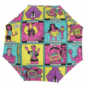 Parapluie publicitaire personnalisé en promotion, idéal comme cadeau d'entreprise, avec impression de logo, parapluie droit, coupe-vent et imperméable pour la pluie - Product Image 5