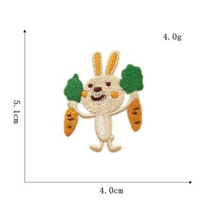 Kawaii Iron on Embroidery Cartoon Chick Pig Patch for Kid's Clothes - Product Image 5