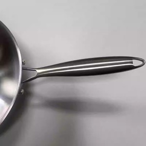 Sheng Baiyi Stainless Steel Wok 316 Steel Three Layer Bottom Pfoa Free Induction Gas Stove Compatible - Product Image 2