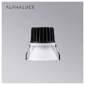 Faretto <span class=keywords><strong>LED</strong></span> da Incasso COB con Spina Australiana, 3 Colori, 12W, 24V, 120V, 60Hz, 400x25, 35mm, CCT, Luce da Soffitto 75mm - Product Image 1