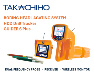 เครื่องติดตามอัจฉริยะ TAKACHIHO Finder Smart Tracker GUIDER 6 Plus ระบบระบุตำแหน่งด้วยฮาร์ดดิสก์ สำหรับเครื่องเจาะแนวนอน ระดับการป้องกัน IP65 - Product Image 5