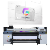 Graphking para impresora de inyección de tinta UV de gran formato Rollo a rollo Impresora híbrida Uv Multi Color Stampante Uv Imprimante Pvc