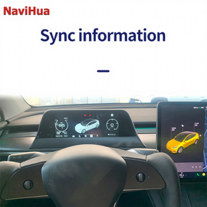 Écran tactile <span class=keywords><strong>sans</strong></span> <span class=keywords><strong>fil</strong></span> CarPlay NaviHua pour Tesla Model 3/Y, panneau LCD, tableau de bord, accessoires audio de voiture, caméra AHD - Product Image 2