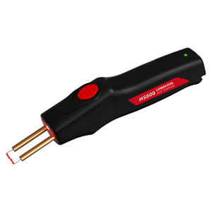 Engrapadora Caliente Inalámbrica de Calentamiento Rápido con Múltiples Tipos de Grapas para Reparación de Parachoques de Automóviles, Recargable, de Plástico - Product Image 1