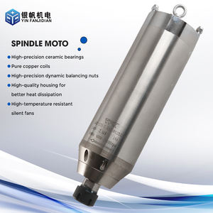 <span class=keywords><strong>Husillo</strong></span> de <span class=keywords><strong>Carpintero</strong></span> de Alta Velocidad de 7.5kw Refrigerado por Agua de 800HZ con Motor de Alta Velocidad <span class=keywords><strong>para</strong></span> Máquina Herramienta - Product Image 4